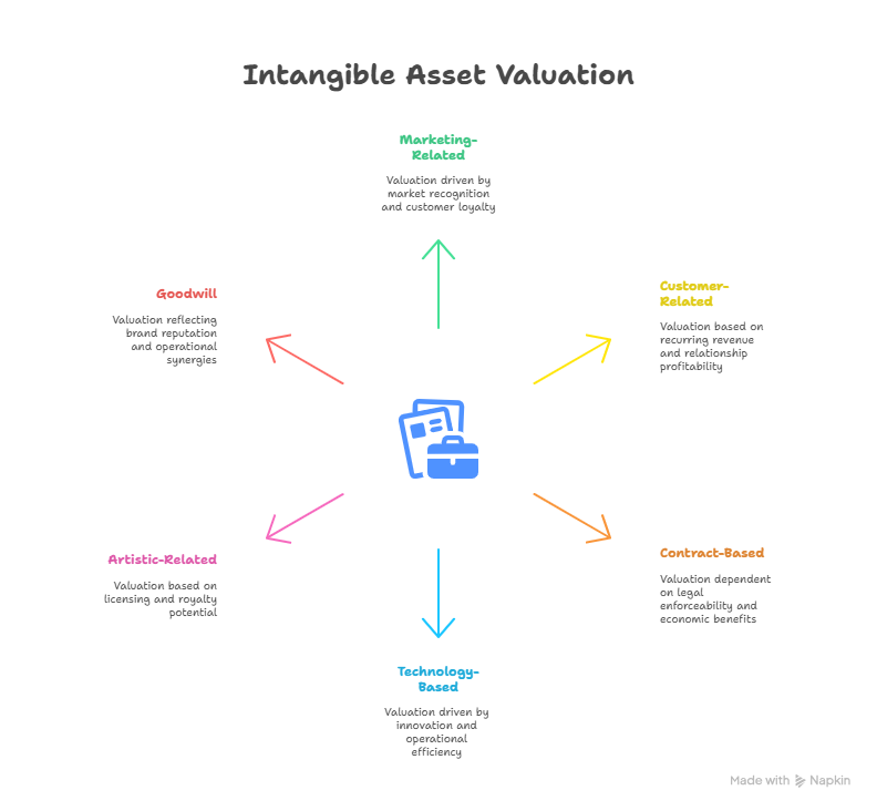 Types of Intangible Assets Requiring Valuation