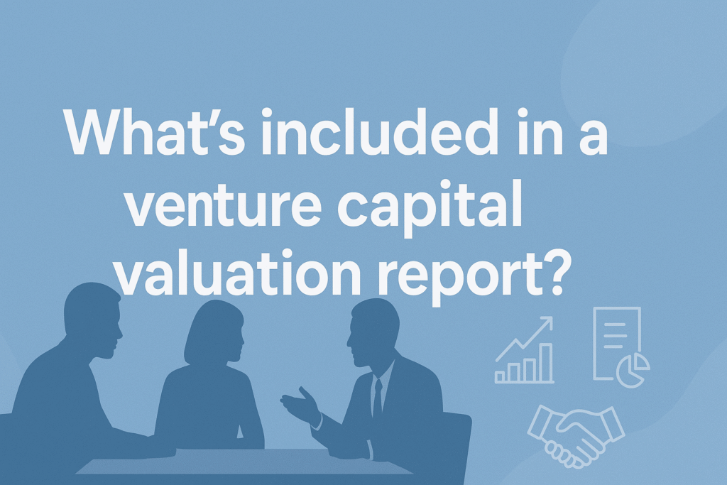 What’s included in a venture capital valuation report