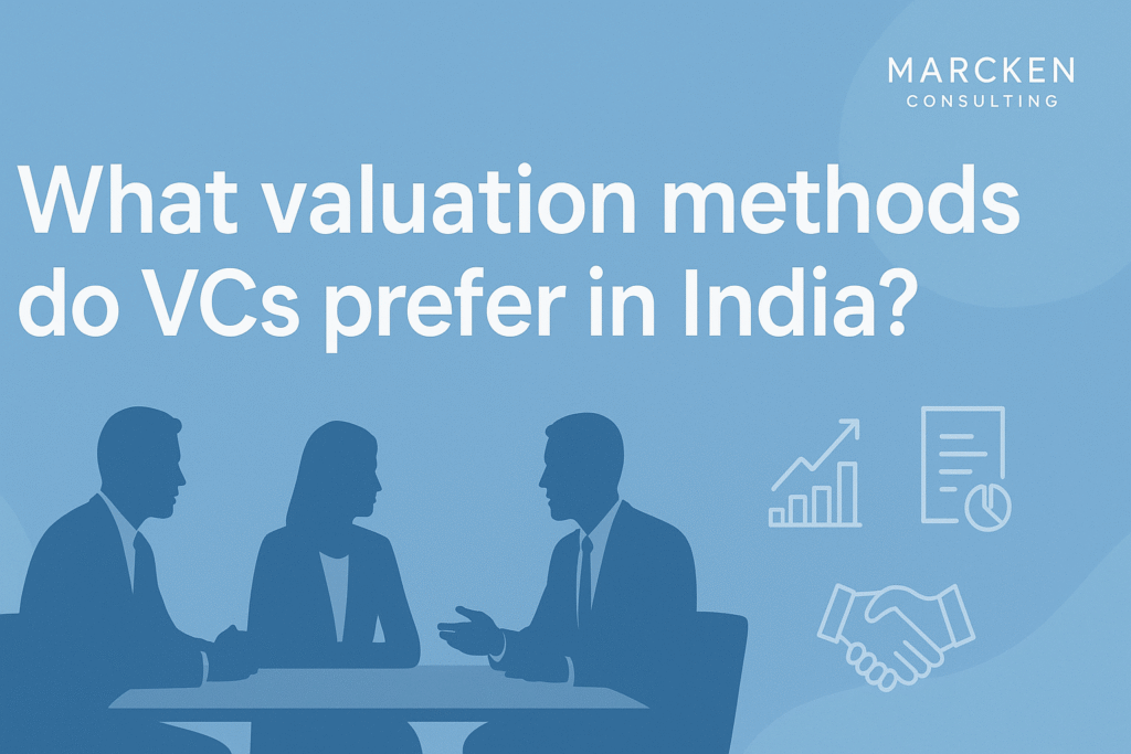 What valuation methods do VCs prefer in India