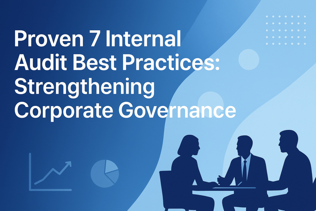 Proven 7 Internal Audit Best Practices Strengthening Corporate Governance