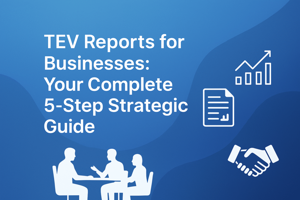TEV Reports for Businesses Your Complete 5-Step Strategic Guide
