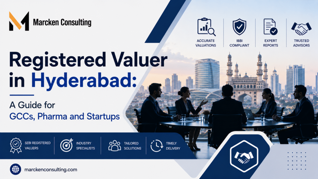Registered Valuer in Hyderabad: A Guide for GCCs, Pharma and Startups