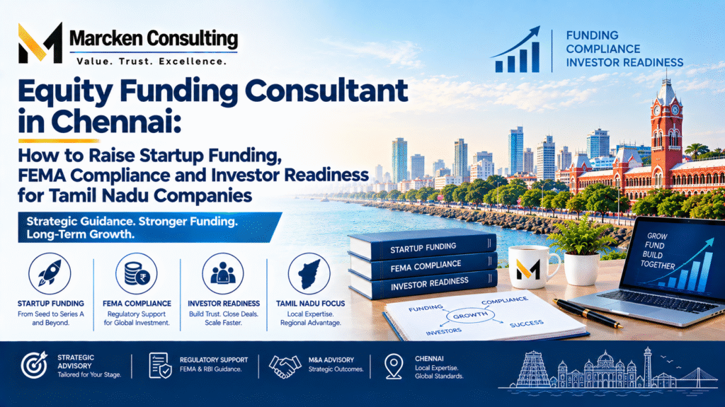 Equity Funding Consultant in Chennai: How to Raise Startup Funding, FEMA Compliance and Investor Readiness for Tamil Nadu Companies
