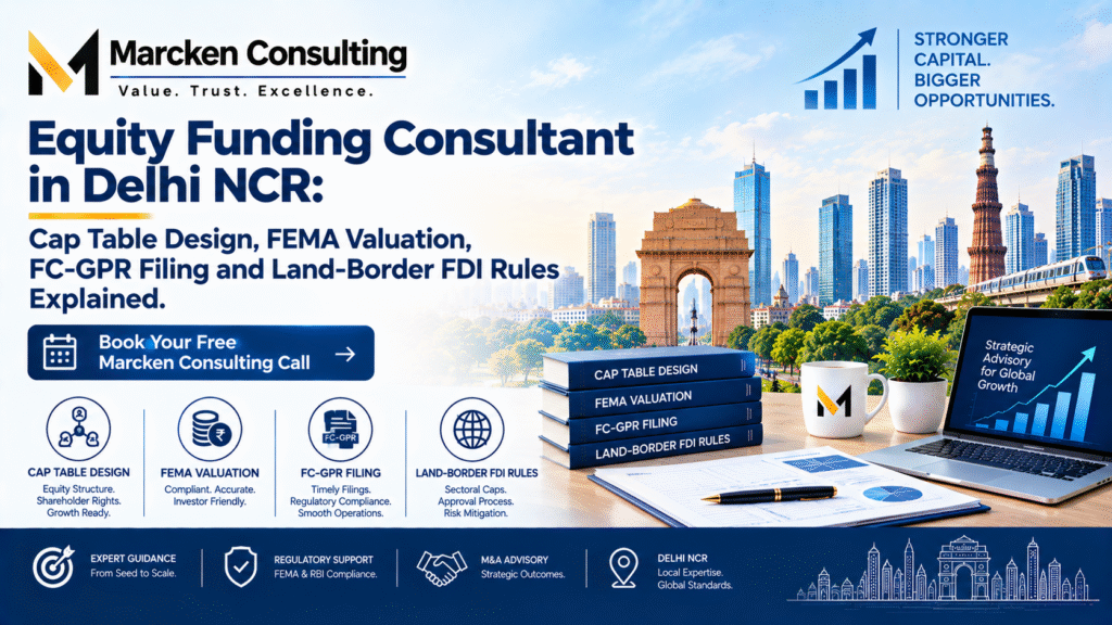 Equity Funding Consultant in Delhi: How to Raise Startup Funding, FEMA Compliance and Investor Readiness for Delhi NCR Companies