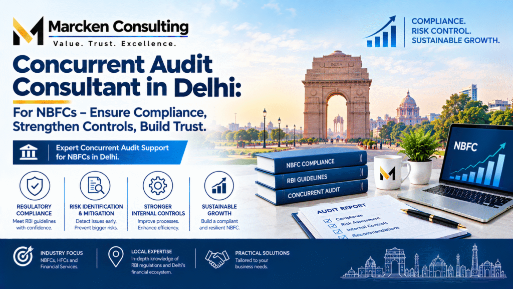 Concurrent Audit Consultant in Delhi | NBFC | Marcken